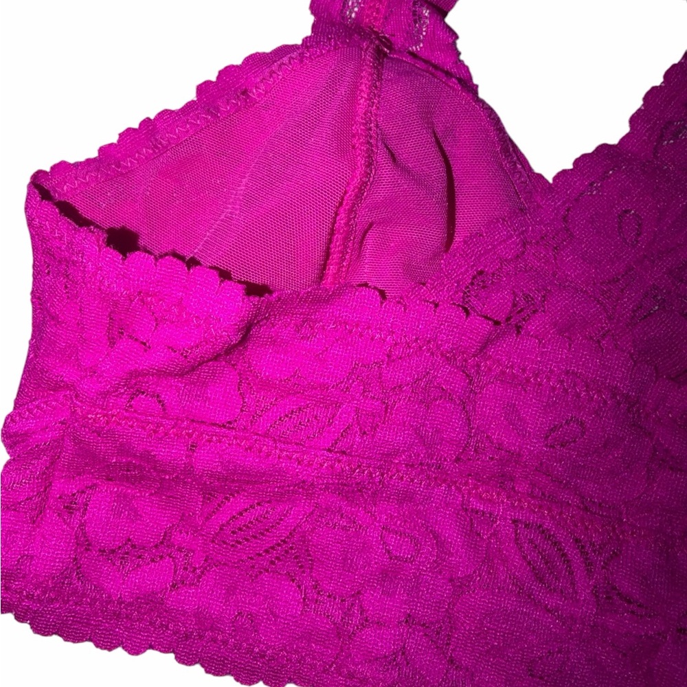 NWT Free People Lace Racerback summer crop top - Picture 4 of 14